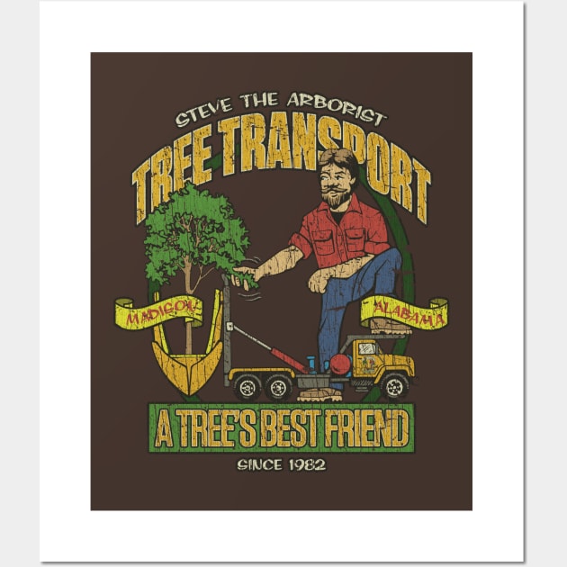 Steve The Arborist Tree Transport 1982 Wall Art by JCD666